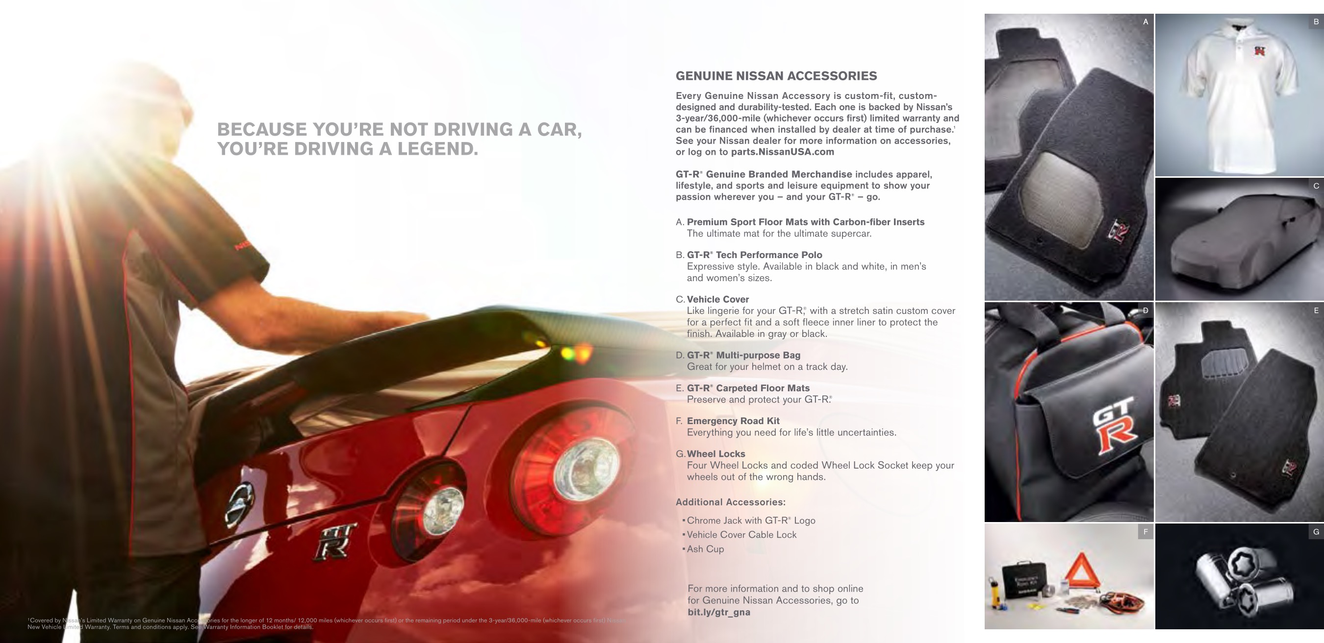 2015 Nissan GT-R Brochure Page 20